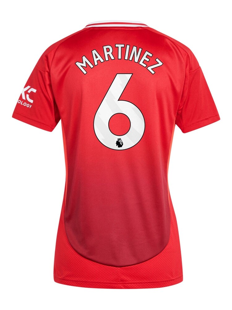 adidas Red Manchester United Home Shirt 2024-25 - Image 3 of 3