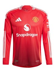 adidas Red Manchester United Home Authentic Shirt 2024-25 - Image 2 of 3