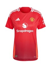 adidas Red Manchester United Home Authentic Shirt 2024-25 - Image 2 of 3
