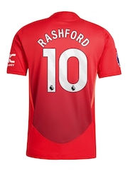 adidas Red Manchester United Home Authentic Shirt 2024-25 - Image 3 of 3