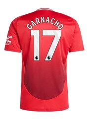 adidas Red Manchester United Home Shirt 2024-25 - Image 3 of 3