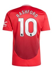 adidas Red Manchester United Home Shirt 2024-25 - Image 2 of 3