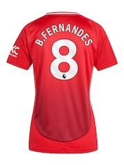 adidas Red Manchester United Home Shirt 2024-25 - Image 2 of 3