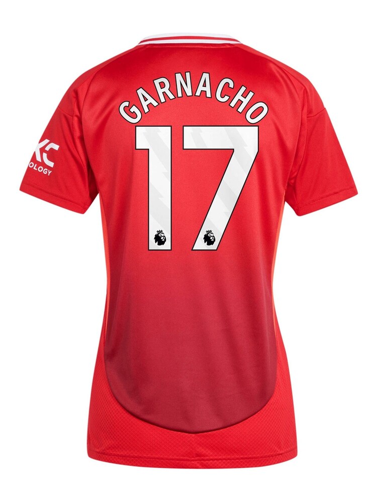 adidas Red Manchester United Home Shirt 2024-25 - Image 2 of 3