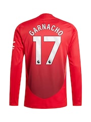 adidas Red Manchester United Home Authentic Shirt 2024-25 - Image 3 of 3