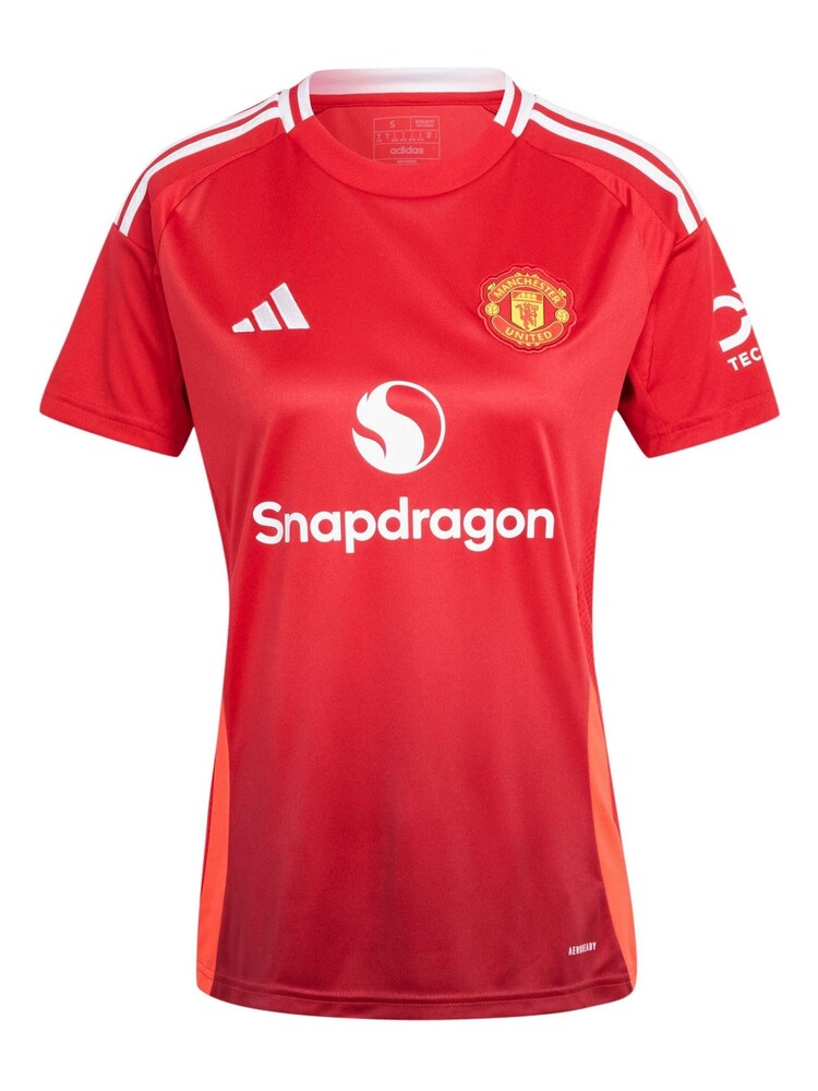 adidas Red Manchester United Home Shirt 2024-25 - Image 2 of 3