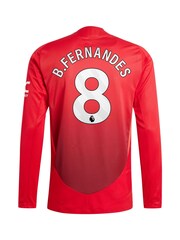 adidas Red Manchester United Home Authentic Shirt 2024-25 - Image 3 of 3
