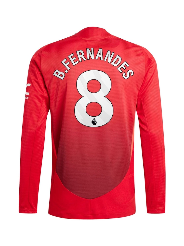 adidas Red Manchester United Home Authentic Shirt 2024-25 - Image 3 of 3