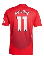adidas Red Manchester United Home Authentic Shirt 2024-25 - Image 3 of 3