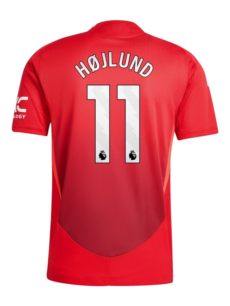 adidas Red Manchester United Home Authentic Shirt 2024-25 - Image 3 of 3 adidas Red Manchester United Home Authentic Shirt 2024-25 - Image 3 of 3