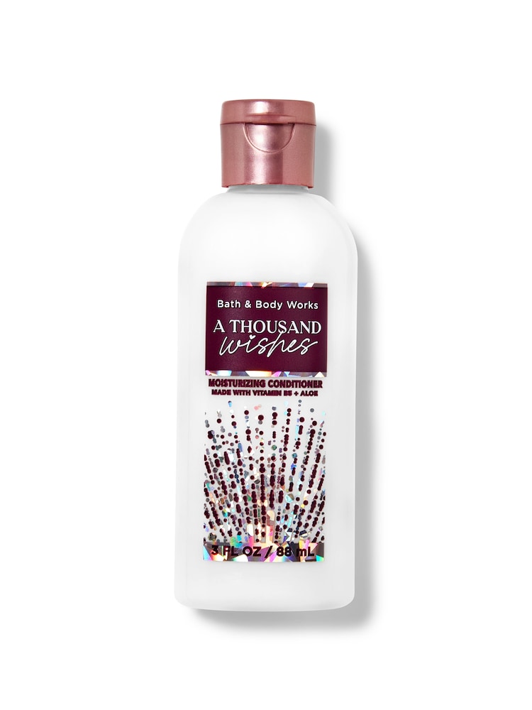 Bath & Body Works A Thousand Wishes Travel Size Conditioner 3 fl oz / 88 mL - Image 1 of 1 Bath & Body Works A Thousand Wishes Travel Size Conditioner 3 fl oz / 88 mL - Image 1 of 1