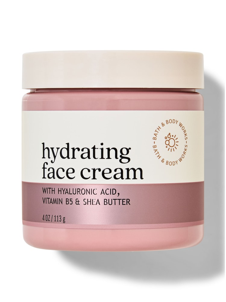 Bath & Body Works Hydrating Face Cream With Hyaluronic Acid + Vitamin B5 + Shea Butter 4 oz / 113 g - Image 1 of 2