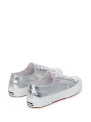 Superga Silver 2750 Mirror Synthetic Material Sneakers - Image 2 of 5