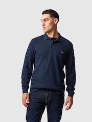 Rodd & Gunn Blue Long Sleeves Polo Shirt - Image 1 of 6
