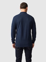 Rodd & Gunn Blue Long Sleeves Polo Shirt - Image 3 of 6