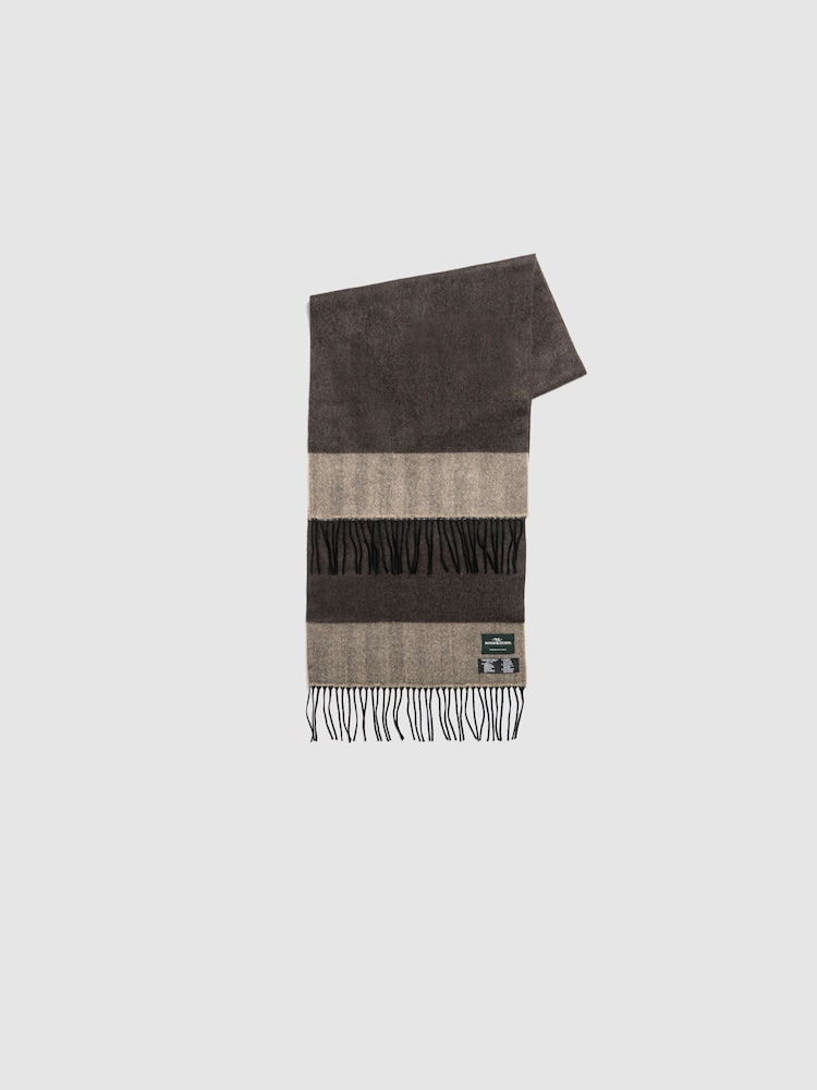 Rodd & Gunn Brown Darlington Scarf - Image 1 of 3