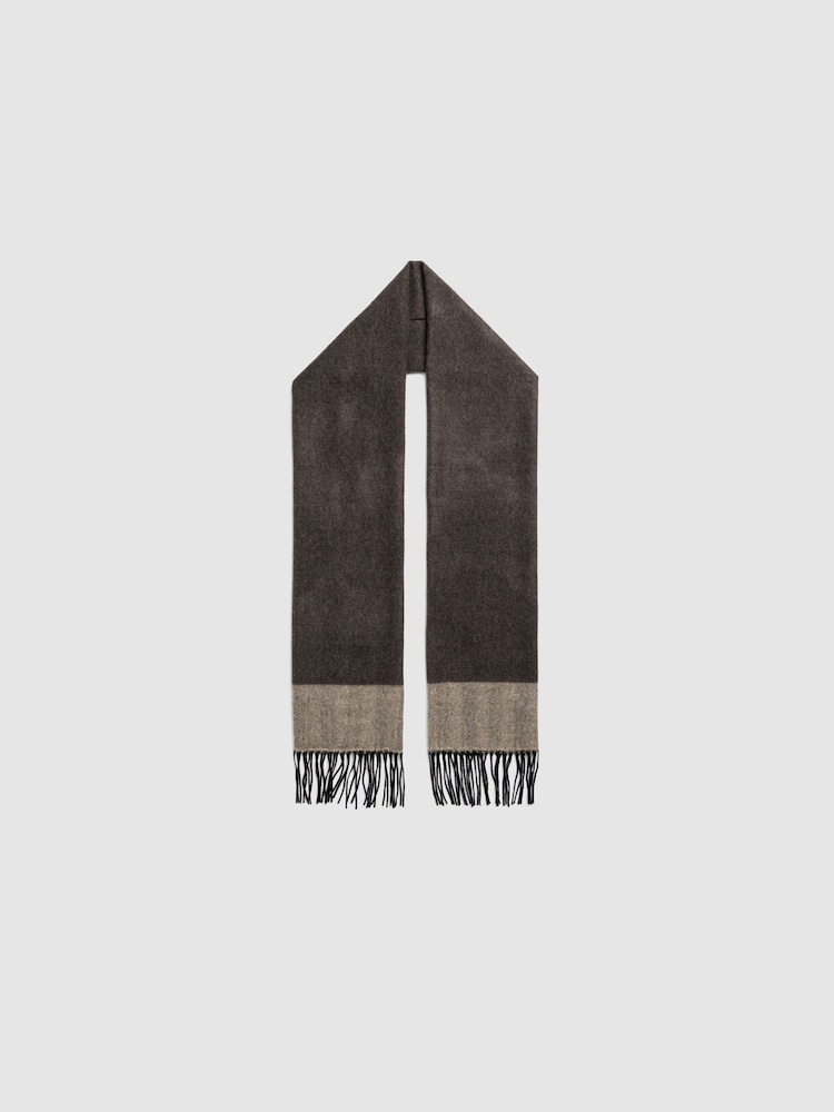 Rodd & Gunn Brown Darlington Scarf - Image 2 of 3