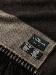 Rodd & Gunn Brown Darlington Scarf - Image 3 of 3