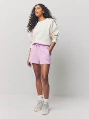 adidas Purple ALL SZN French Terry Shorts - Image 2 of 7