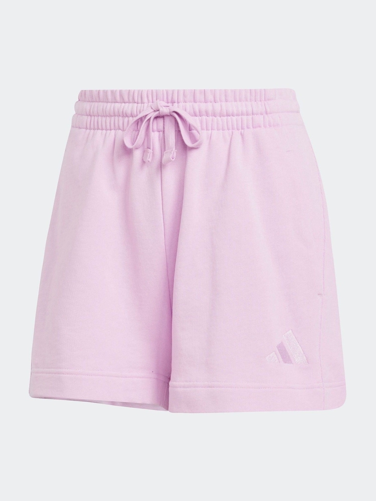 adidas Purple ALL SZN French Terry Shorts - Image 7 of 7