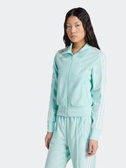 adidas originals Green Firebird Track Top - Image 5 of 10