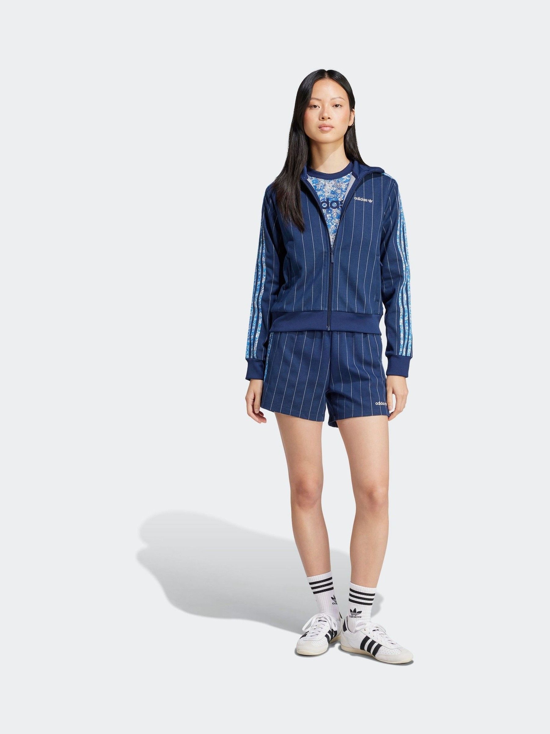 adidas アディダス US Track Blouson Blue Gray Buy adidas Originals Blue Liberty Track Jacket from Next USA
