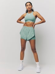 adidas Green Training 2-In-1 Shorts - Image 2 of 5