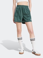 adidas Originals Green Firebird Shorts - Image 1 of 6