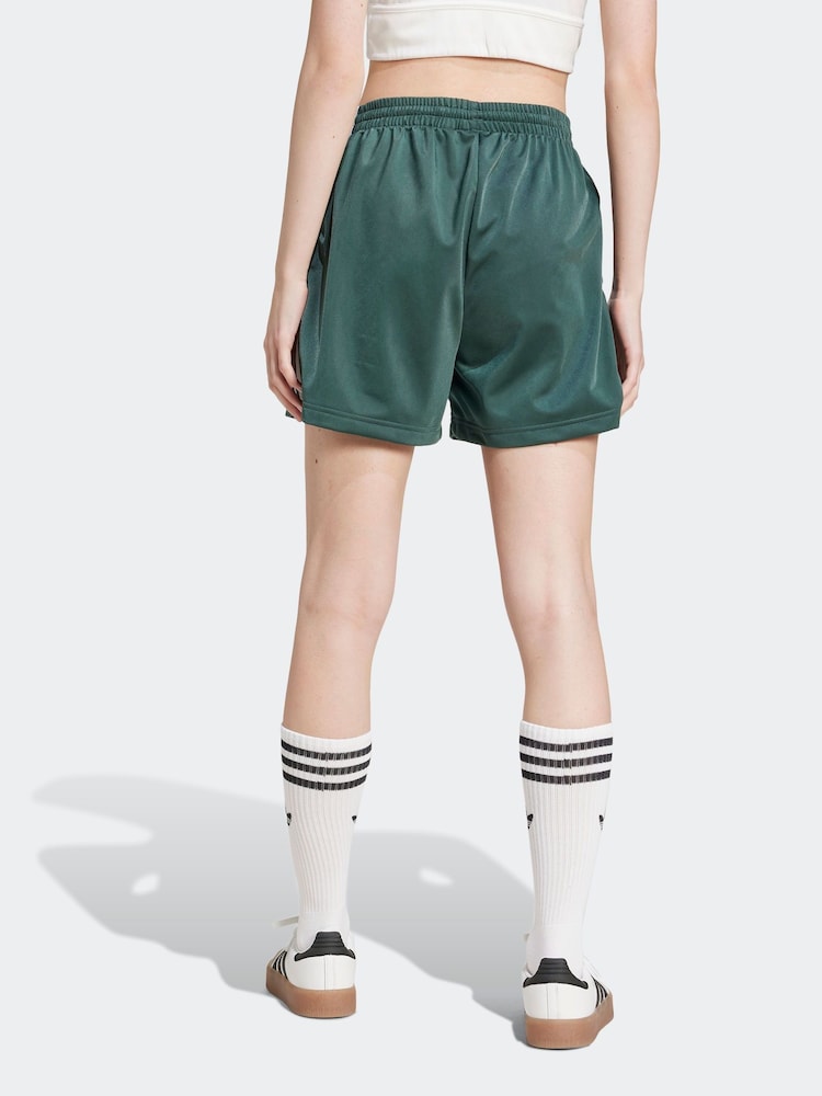 adidas Originals Green Firebird Shorts - Image 2 of 6