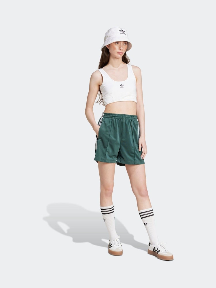 adidas Originals Green Firebird Shorts - Image 3 of 6