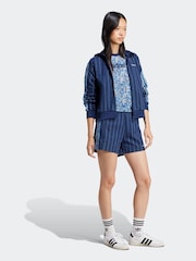 adidas Originals Blue Liberty Shorts - Image 3 of 6
