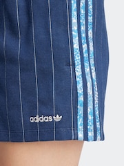 adidas Originals Blue Liberty Shorts - Image 4 of 6