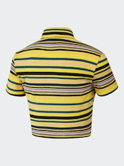 adidas originals Yellow Towel Collar T-Shirt - Image 2 of 2