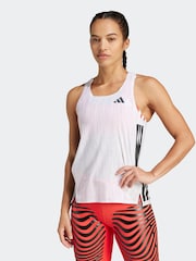 adidas White Adizero Vest - Image 1 of 6