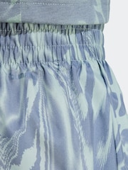 adidas Green Train Essential Minimal All Over Print Shorts - Image 4 of 6
