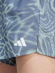 adidas Green Train Essential Minimal All Over Print Shorts - Image 5 of 6