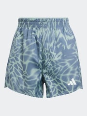 adidas Green Train Essential Minimal All Over Print Shorts - Image 6 of 6
