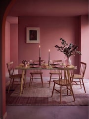 Swoon Light Brown Southwark Mango Wood 6 Seater Dining Table - Image 1 of 6