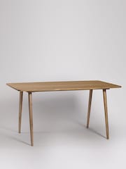 Swoon Light Brown Southwark Mango Wood 6 Seater Dining Table - Image 4 of 6