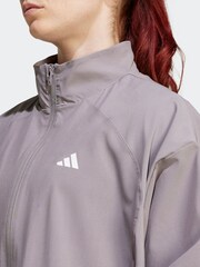 adidas Grey Hyperglam Windbreaker - Image 5 of 7