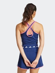 adidas Blue Hyperglam Tank Top - Image 3 of 7