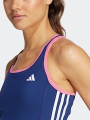 adidas Blue Hyperglam Tank Top - Image 5 of 7