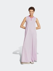 adidas Purple Tiro Maxi Dress - Image 1 of 7
