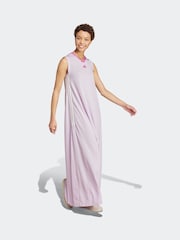 adidas Purple Tiro Maxi Dress - Image 3 of 7