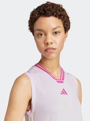 adidas Purple Tiro Maxi Dress - Image 4 of 7