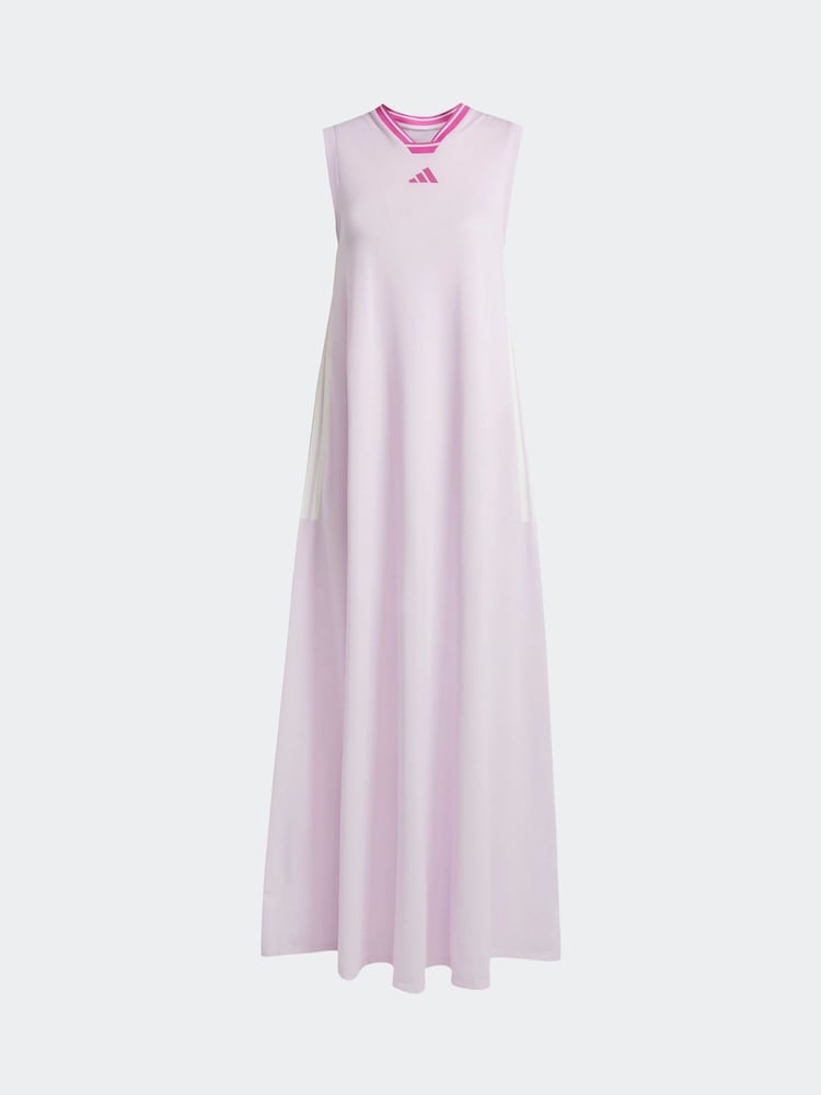 adidas Purple Tiro Maxi Dress - Image 7 of 7