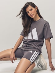 Morado - adidas Small Logo Shorts - Imagen 2 de 6