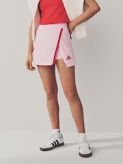Розовый - adidas юбки в стиле колор блок - Изображение 4 из 6