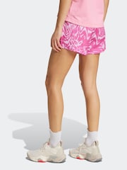 adidas Purple Train Essential Minimal All Over Print Shorts - Image 2 of 6