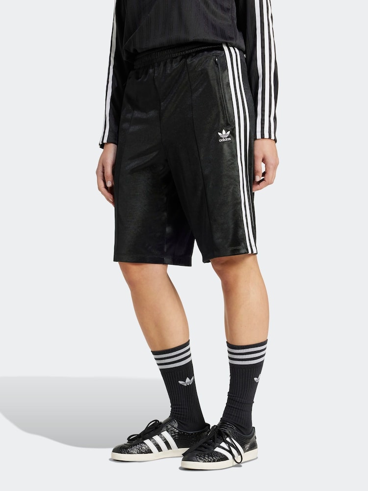 adidas originals Black Firebird Long Shorts - Image 1 of 5